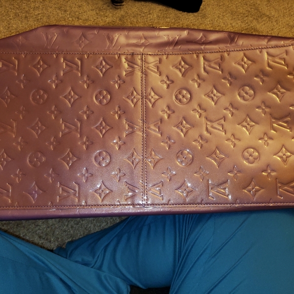 Louis Vuitton Large Purple Tote - Picture 8 of 13
